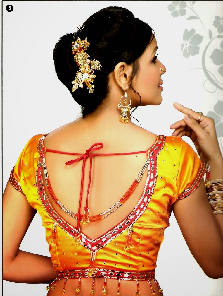 Images for latest blouse back neck designs photos online Images for latest blouse back neck designs photos online